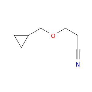 3-(cyclopropylmethoxy)propanenitrile
