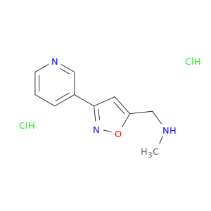 5-异恶唑甲烷胺,N-甲基-3-(3-吡啶基)-,盐酸盐(1：2)
