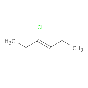 3-Hexene, 3-chloro-4-iodo-, (E)-