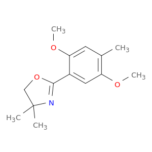 Oxazole, 2-(2,5-dimethoxy-4-methylphenyl)-4,5-dihydro-4,4-dimethyl-