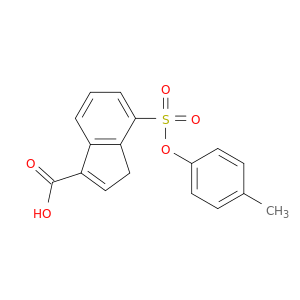 1H-Indene-3-carboxylic acid, 7-[(4-methylphenoxy)sulfonyl]-