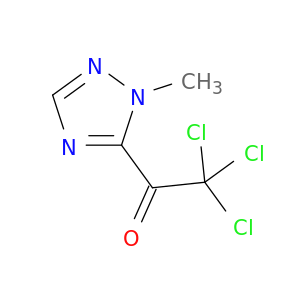 2,2,2-TRICHLORO-1-(1-METHYL-1H-1,2,4-TRIAZOL-5-YL)ETHANONE