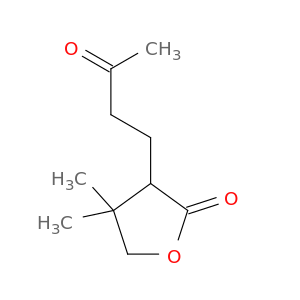 2(3H)-Furanone, dihydro-4,4-dimethyl-3-(3-oxobutyl)-