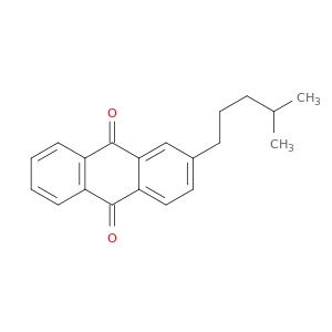 9,10-Anthracenedione, 2-(4-methylpentyl)-