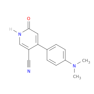 3-Pyridinecarbonitrile, 4-[4-(dimethylamino)phenyl]-1,6-dihydro-6-oxo-