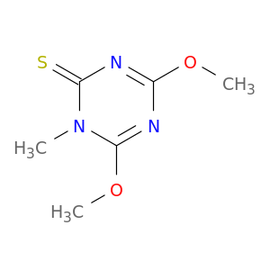 1,3,5-Triazine-2(1H)-thione, 4,6-dimethoxy-1-methyl-