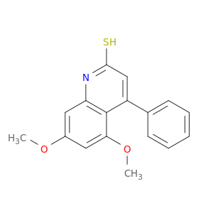 5,7-Dimethoxy-4-phenylquinoline-2-thiol