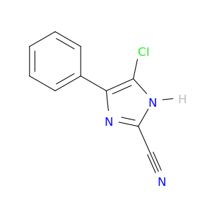 1H-Imidazole-2-carbonitrile, 4-chloro-5-phenyl-