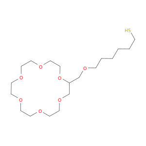 1-Hexanethiol, 6-(1,4,7,10,13,16-hexaoxacyclooctadec-2-ylmethoxy)-