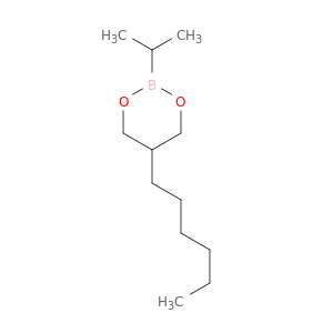1,3,2-Dioxaborinane, 5-hexyl-2-(1-methylethyl)-