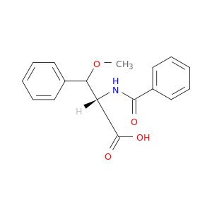2-BENZAMIDO-3-METHOXY-3-PHENYLPROPANOIC ACID