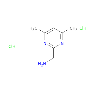 [(4,6-Dimethyl-2-pyrimidinyl)methyl]amine Dihydrochloride