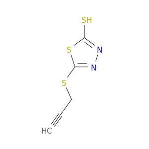 5-(PROP-2-YNYLTHIO)-1,3,4-THIADIAZOLE-2-THIOL