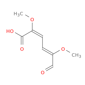 2,4-Hexadienoic acid, 2,5-dimethoxy-6-oxo-, (E,Z)-