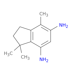 1H-Indene-4,6-diamine, 2,3-dihydro-3,3,7-trimethyl-
