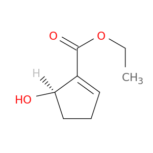 1-Cyclopentene-1-carboxylic acid, 5-hydroxy-, ethyl ester, (R)-