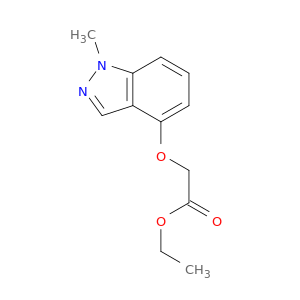 Acetic acid, [(1-methyl-1H-indazol-4-yl)oxy]-, ethyl ester