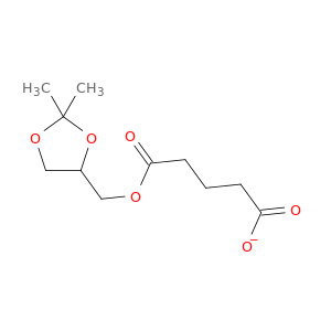 Pentanedioic acid, mono[(2,2-dimethyl-1,3-dioxolan-4-yl)methyl] ester