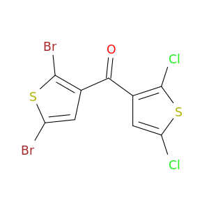 Methanone, (2,5-dibromo-3-thienyl)(2,5-dichloro-3-thienyl)-