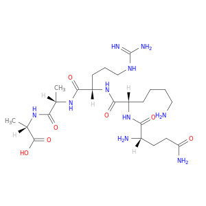 L-Alanine, L-glutaminyl-L-lysyl-L-arginyl-L-alanyl-