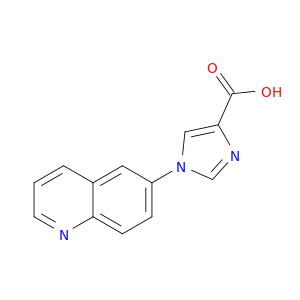 1H-Imidazole-4-carboxylic acid, 1-(6-quinolinyl)-
