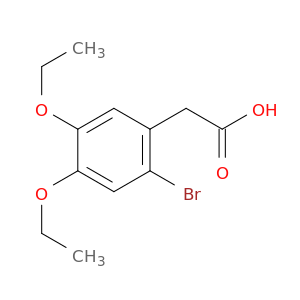 2-(2-Bromo-4,5-diethoxyphenyl)acetic acid