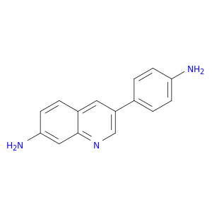 7-Quinolinamine, 3-(4-aminophenyl)-