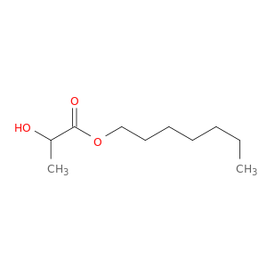 Propanoic acid, 2-hydroxy-, heptyl ester