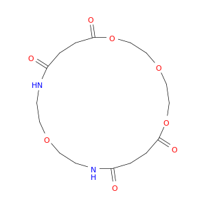 1,4,7,15-Tetraoxa-12,18-diazacyclodocosane-8,11,19,22-tetrone