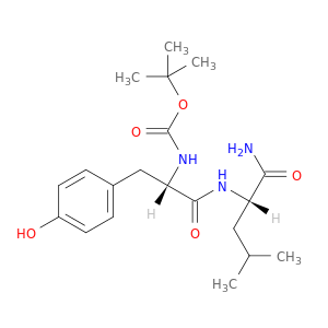 L-Leucinamide, N-[(1,1-dimethylethoxy)carbonyl]-L-tyrosyl-