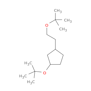 Cyclopentane, 1-(1,1-dimethylethoxy)-3-[2-(1,1-dimethylethoxy)ethyl]-