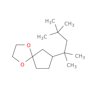 1,4-Dioxaspiro[4.4]nonane, 7-(1,1,3,3-tetramethylbutyl)-