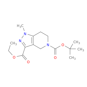 5-(叔丁基)-3-乙基-1-甲基-1,4,6,7-四氢-5H-吡唑并[4,3-c]吡啶-3,5-二羧酸酯