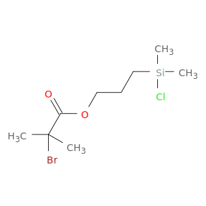 Propanoic acid, 2-bromo-2-methyl-, 3-(chlorodimethylsilyl)propyl ester