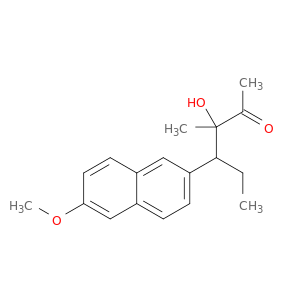 2-Hexanone, 3-hydroxy-4-(6-methoxy-2-naphthalenyl)-3-methyl-
