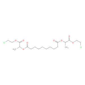 Decanedioic acid,1,10-bis[2-(2-chloroethoxy)-1-methyl-2-oxoethyl] ester