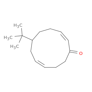 2,8-Cycloundecadien-1-one, 6-(1,1-dimethylethyl)-, (2E,8E)-