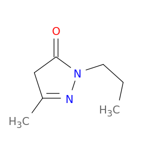 3H-Pyrazol-3-one, 2,4-dihydro-5-methyl-2-propyl-