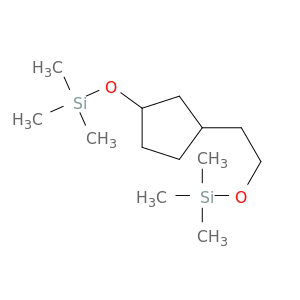 Silane, trimethyl[2-[3-[(trimethylsilyl)oxy]cyclopentyl]ethoxy]-