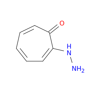 2,4,6-Cycloheptatrien-1-one, 2-hydrazino-