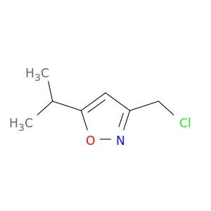 3-(氯甲基);-5-异丙基异恶唑