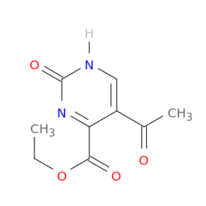 4-Pyrimidinecarboxylic acid, 5-acetyl-1,2-dihydro-2-oxo-, ethyl ester