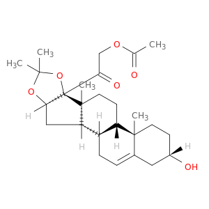 Pregn-5-en-20-one,21-(acetyloxy)-3-hydroxy-16,17-[(1-methylethylidene)bis(oxy)]-, (3b,16a)-