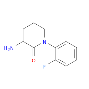 3-amino-1-(2-fluorophenyl)piperidin-2-one