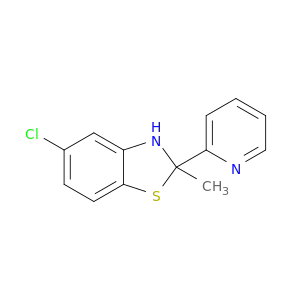 Benzothiazole, 5-chloro-2,3-dihydro-2-methyl-2-(2-pyridinyl)-