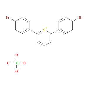 Thiopyrylium, 2,6-bis(4-bromophenyl)-, perchlorate