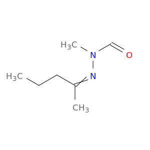 Hydrazinecarboxaldehyde, methyl(1-methylbutylidene)-