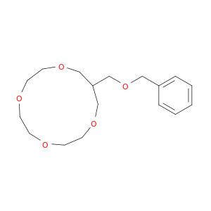 1,4,7,10-Tetraoxacyclotridecane, 12-[(phenylmethoxy)methyl]-