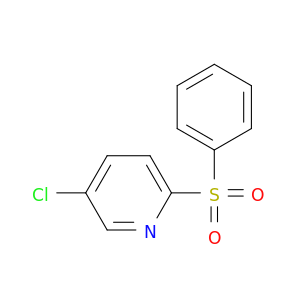 Pyridine, 5-chloro-2-(phenylsulfonyl)-