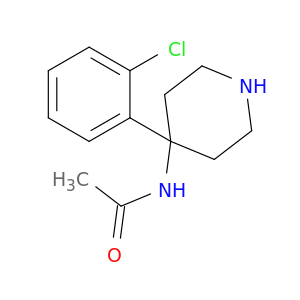 Acetamide, N-[4-(2-chlorophenyl)-4-piperidinyl]-